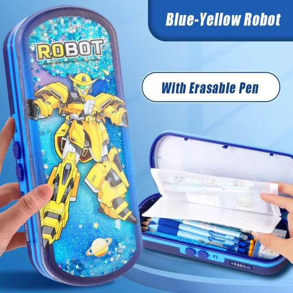 Robot – A stylish pencil case featuring a robot design, perfect for kids.