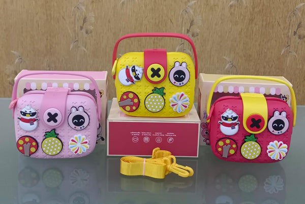 🌈 Mast Maahi DIY Cartoon Charm Bags for Kids