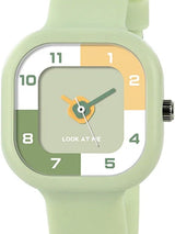 Unisex Kids Dial & Straps Analogue Watch - Green