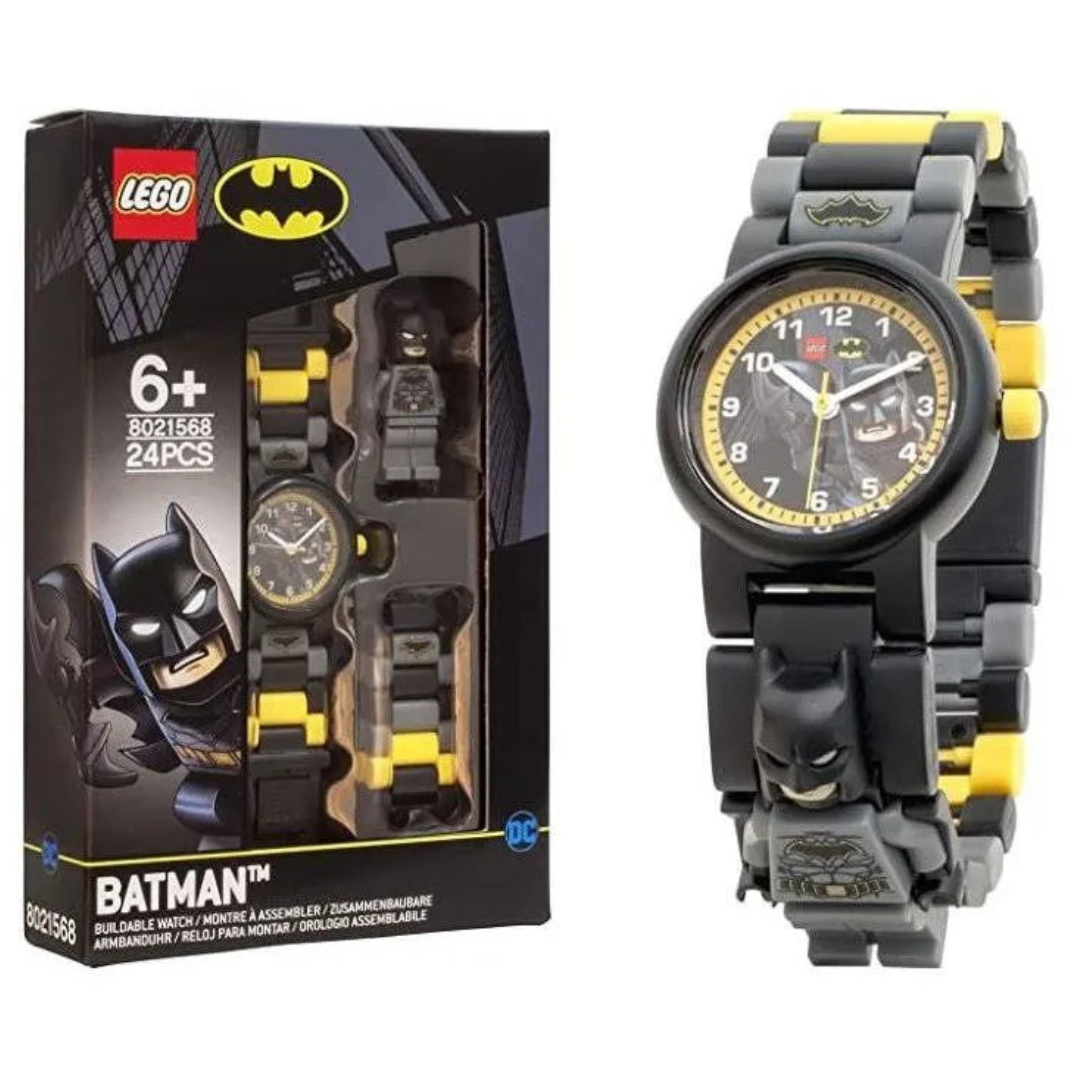 LEGO Kids Wrist Watch - Batman | Superman |Stephanie | Ninja | Emmet Design