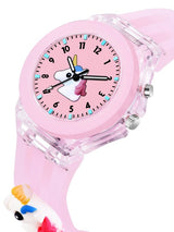 Printed Dial & Straps Scratch Resistant Analogue Watch LED Unicorn