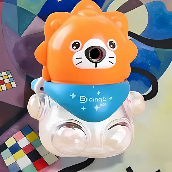 Cute Cartoon Lion-Shaped Pencil Sharpener – Manual Desktop Sharpener for Kids