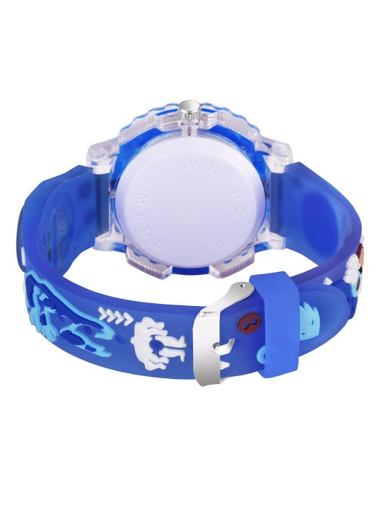 Boys Patterned Dial & Straps Analogue Watch Ben10 SkyBlue