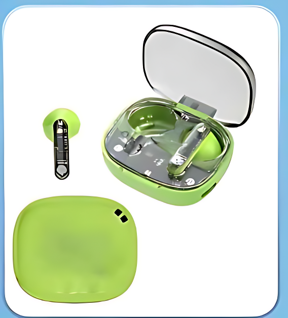 LY80 Wireless Bluetooth Earbuds | HiFi Stereo Sound, ENC Noise Cancellation, Fast Charging, IP7 Waterproof, Touch Control, Transparent Design with Mic