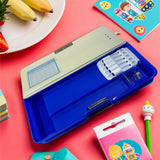 Cartoon Printed Pencil Box for Kids – Multiple Variants (Astronaut, Ice Cream, Unicorn)