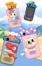 Kids Smartphone with 360° Rotating Camera – Cute Cat Design | Photo & Video Camera for Children