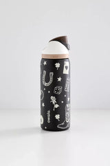 Owala FreeSip Insulated Water Bottle – 24oz Leak-Proof Stainless Steel Bottle with Built-in Straw