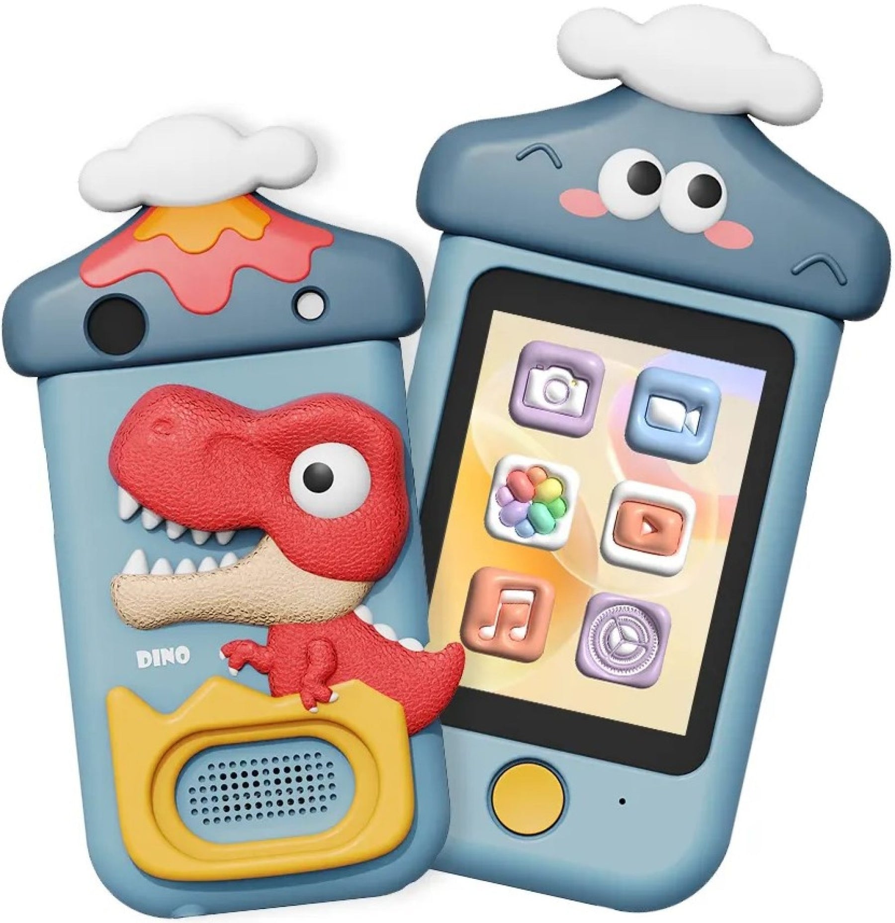 Kids Smartphone with 360° Rotating Camera – Cute Cat Design | Photo & Video Camera for Children