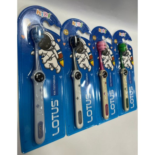 Children’s Toothbrush – Ultra-Soft Bristles for Ages 3 and Up- Pack of 4