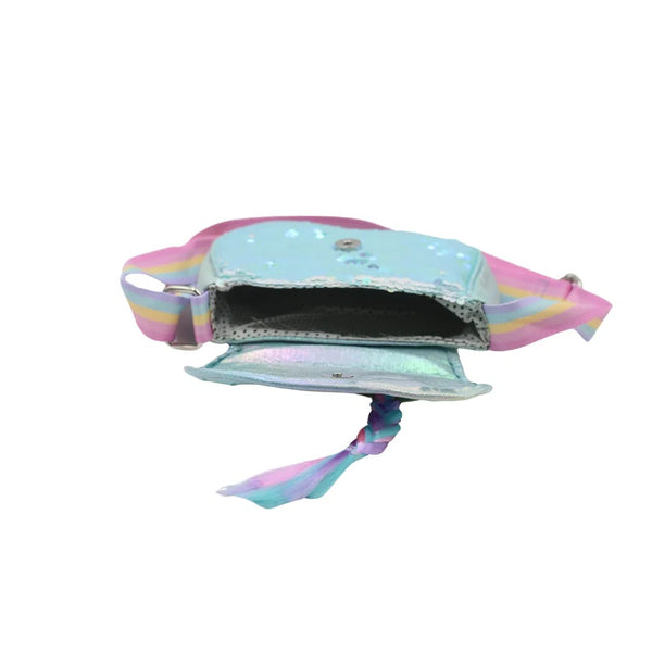 Girls’ Sequin Unicorn Sling Bag – Random Color Crossbody Bag for Kids, Trendy & Stylish