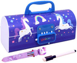 Multi-Layer Pencil Box with Code Lock – Large Capacity, Secret Compartment & Secure Storage Pen Case for Kids