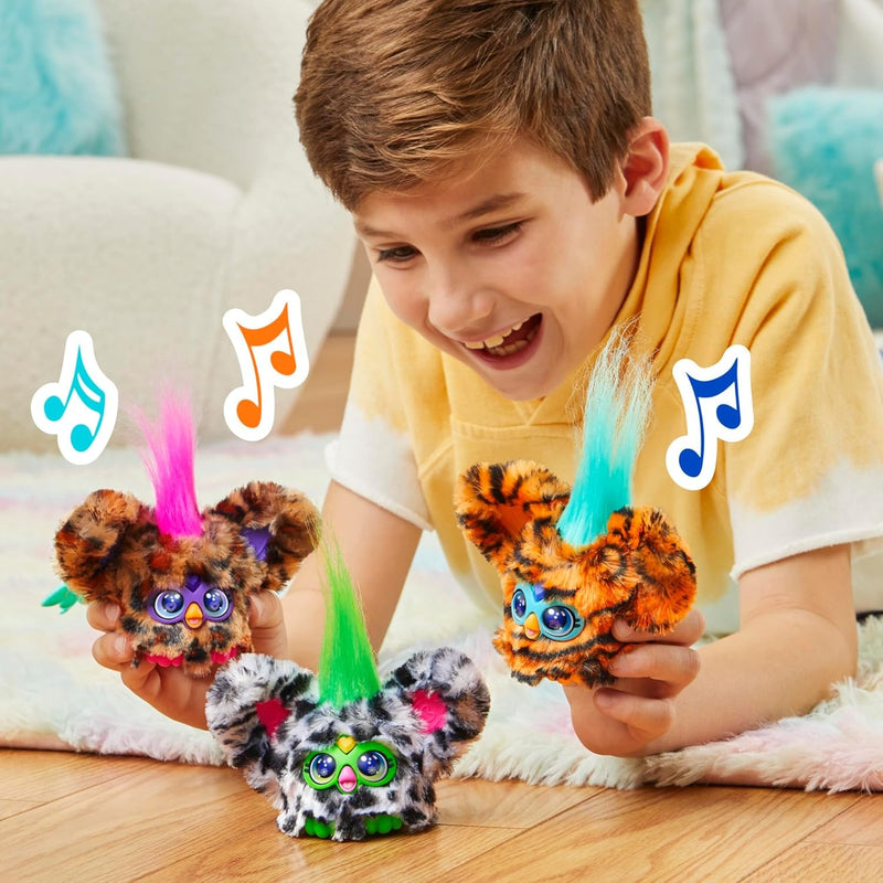 Furby Furblets Electronic Plush Toys for Girls & Boys 6+,Speaks Furbish & Plays Music, Series 4