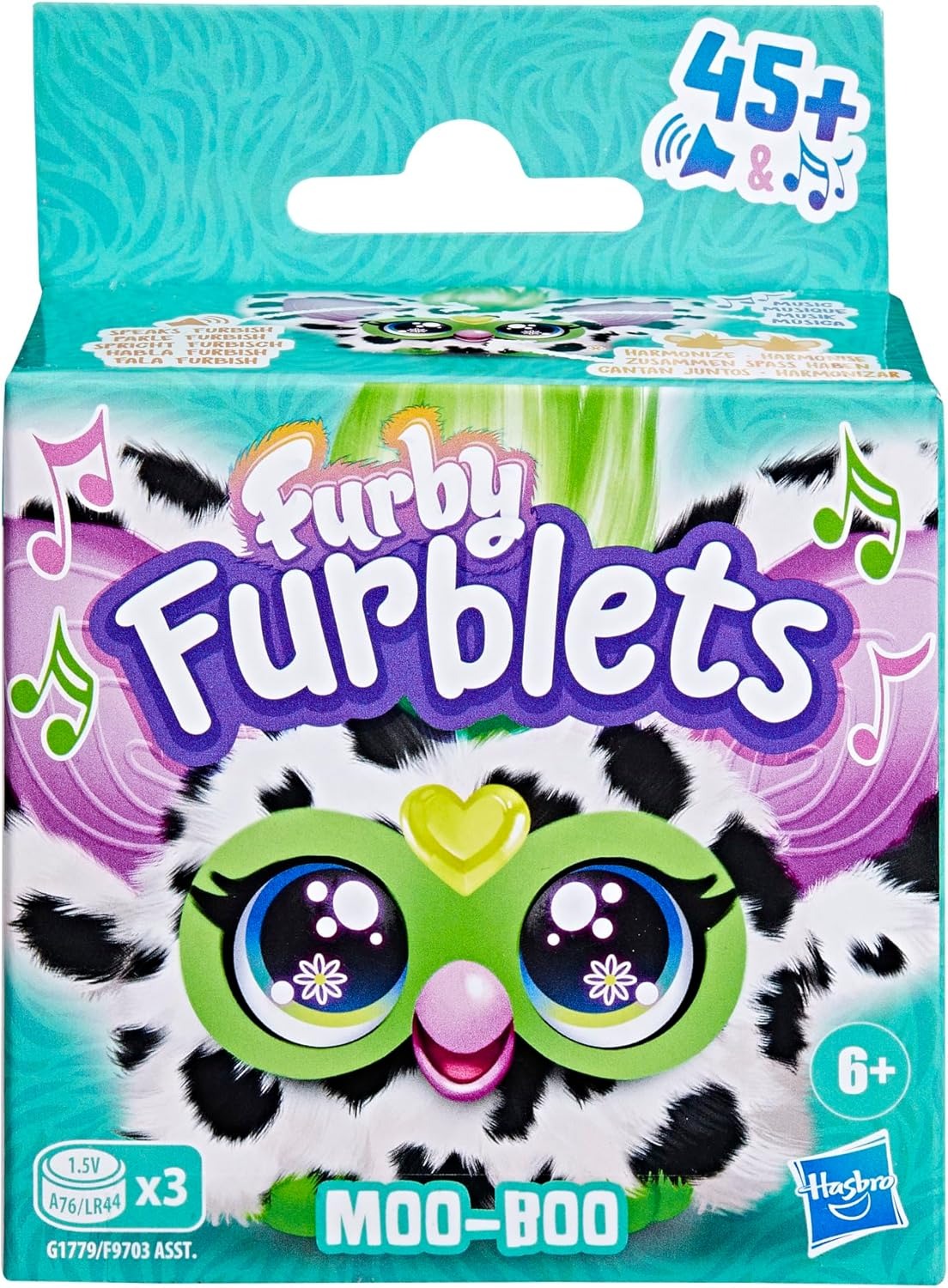 Furby Furblets Electronic Plush Toys for Girls & Boys 6+,Speaks Furbish & Plays Music, Series 4