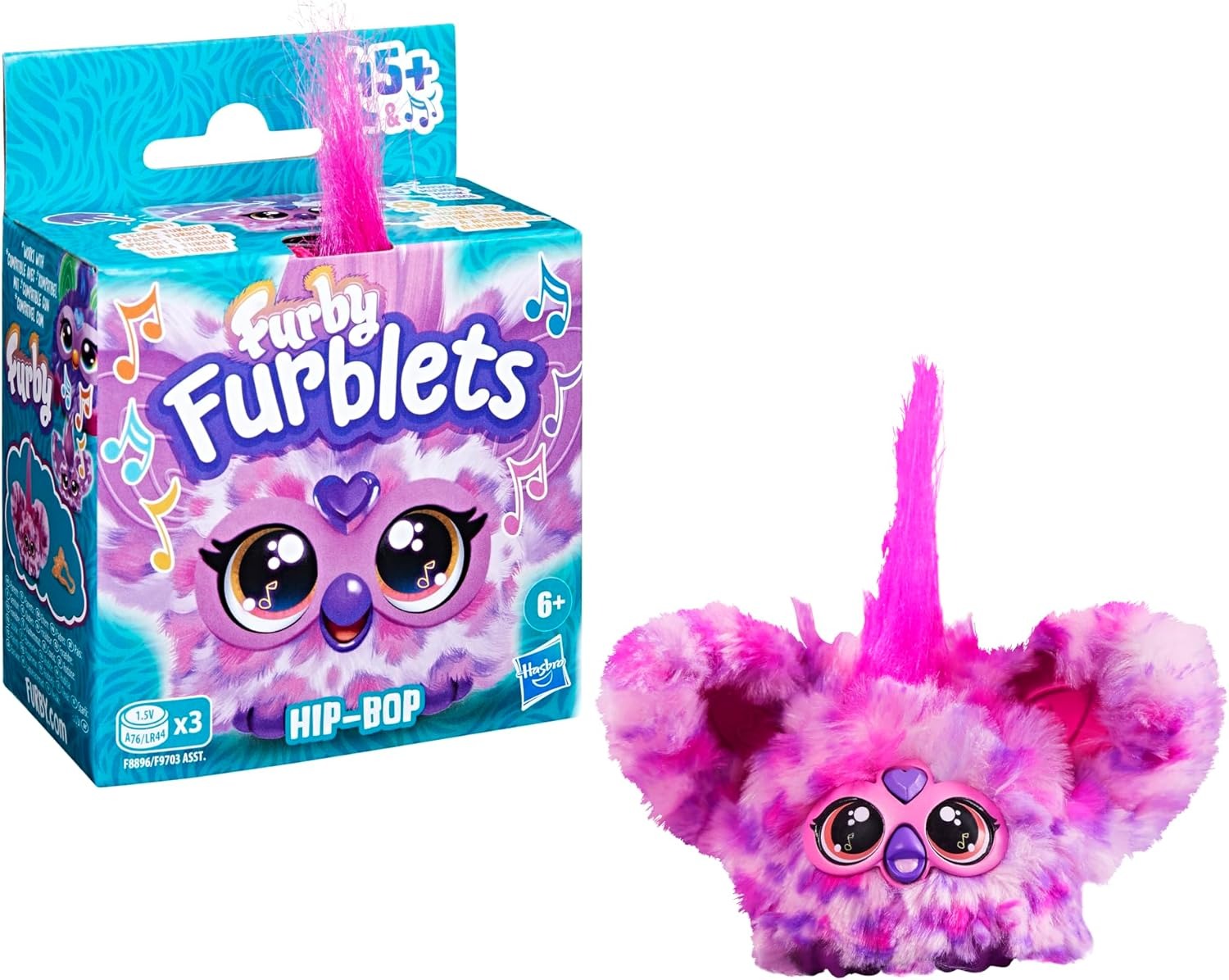 Furby Furblets Electronic Plush Toys for Girls & Boys 6+,Speaks Furbish & Plays Music, Series 4