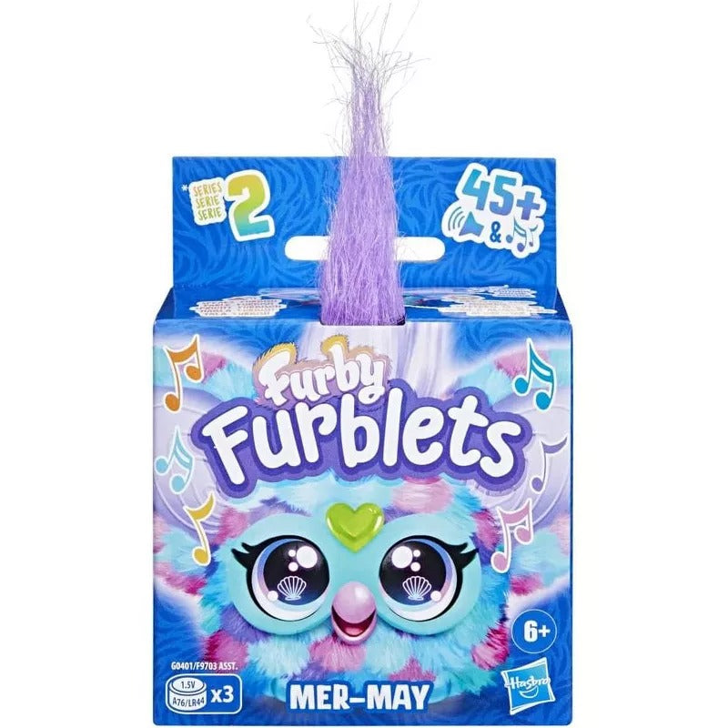 Furby Furblets Electronic Plush Toys for Girls & Boys 6+,Speaks Furbish & Plays Music, Series 4