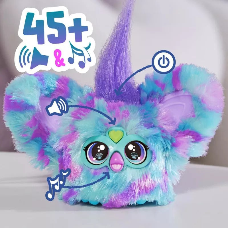 Furby Furblets Electronic Plush Toys for Girls & Boys 6+,Speaks Furbish & Plays Music, Series 4