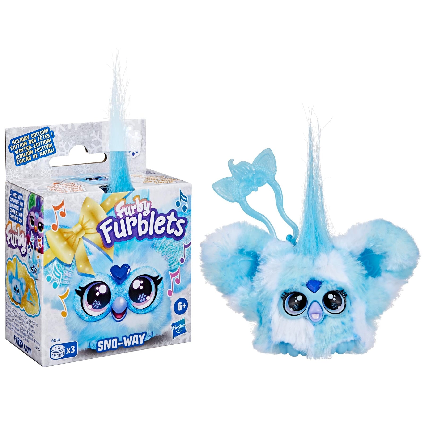 Furby Furblets Electronic Plush Toys for Girls & Boys 6+,Speaks Furbish & Plays Music, Series 4