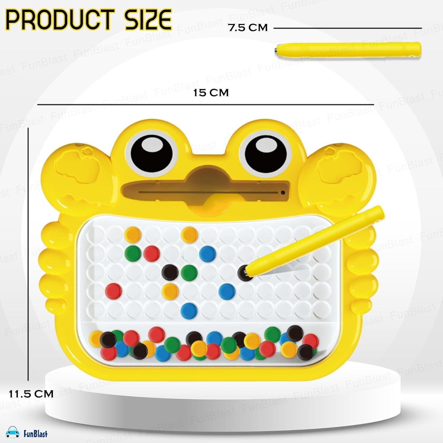 Magnetic Drawing Board for Kids – Educational Bead Art Game