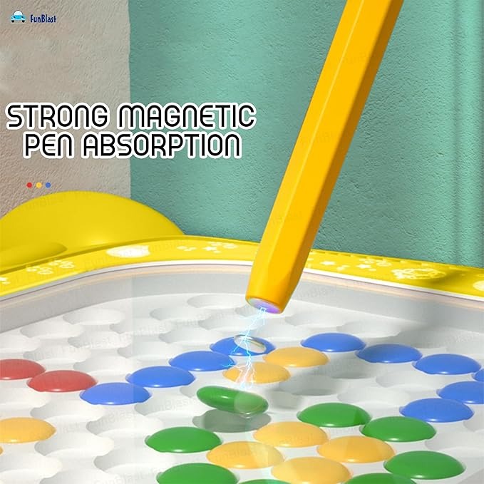 Magnetic Drawing Board for Kids – Educational Bead Art Game