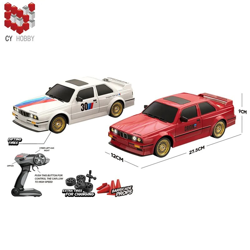 1/16 2.4G Remote Control 4WD Drift Car Speed 30Km/H Toy Car - Random Color