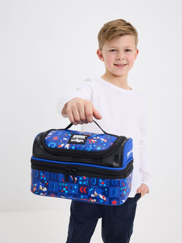 Smiggle x Sonic the Hedgehog Double Decker Lunchbox