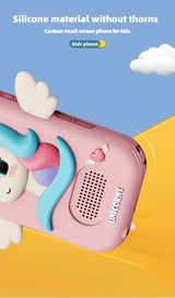 Kids Smartphone with 360° Rotating Camera – Cute Cat Design | Photo & Video Camera for Children