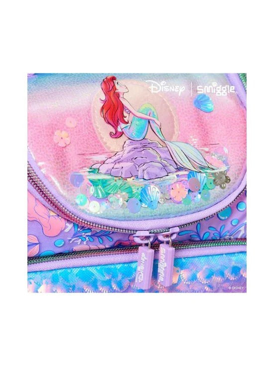 Smiggle Little Mermaid Double Decker Lunch Bag – Stylish & Practical Lunchbox for Kids