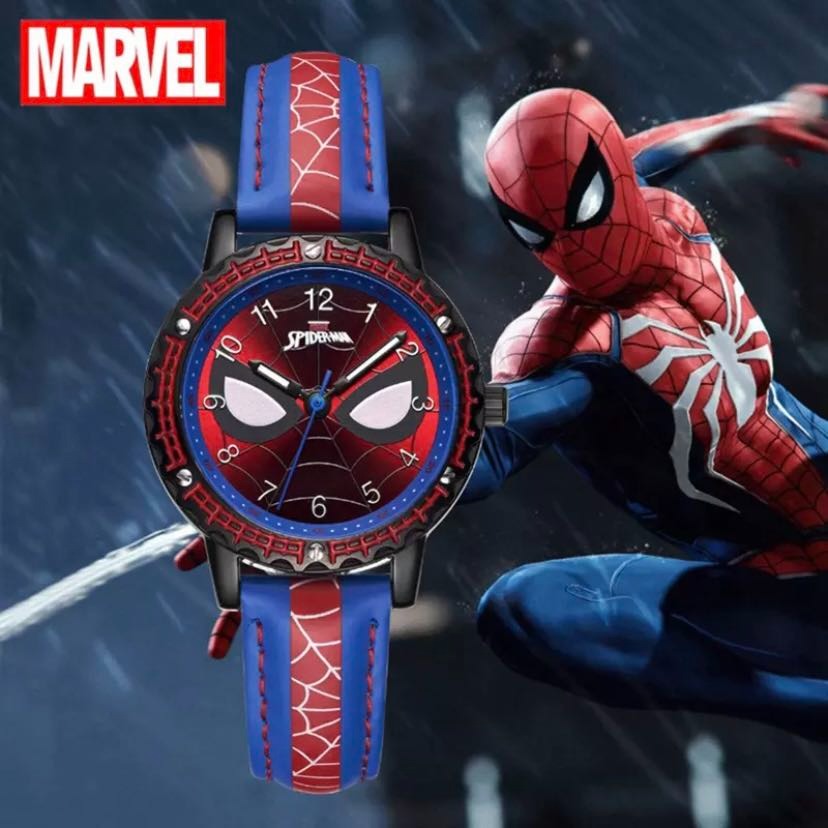 Spiderman Kids Watch ✧ Boys Girls Electronic Wrist Watches ✧ Cartoon Birthday Gift