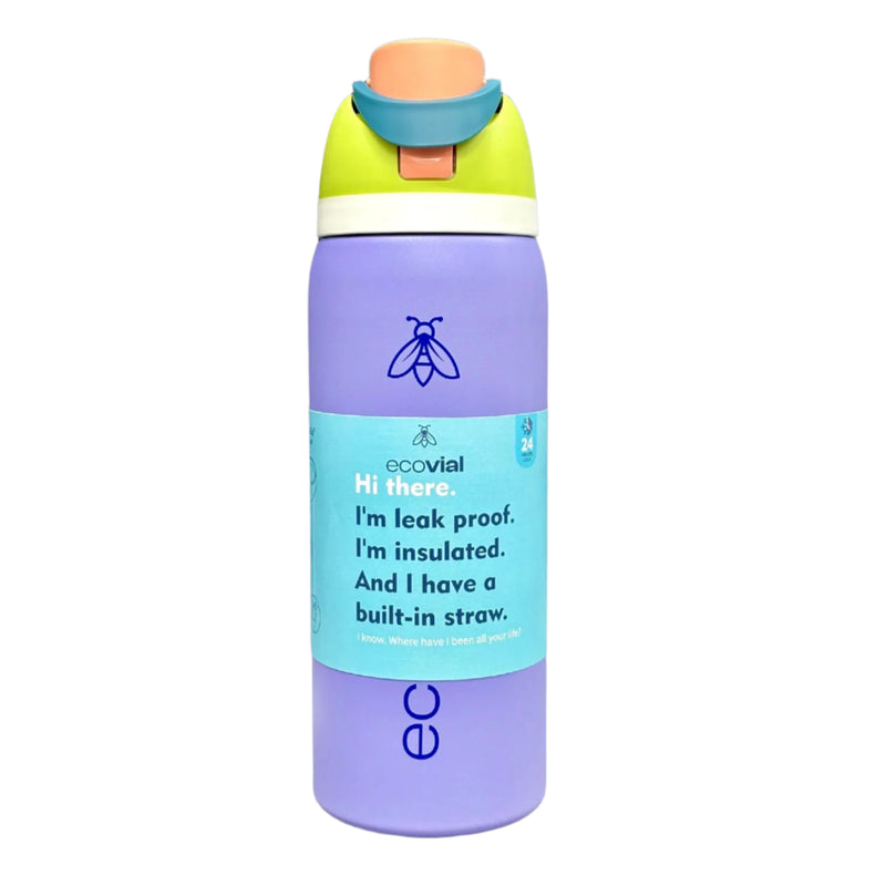Ecovial 32oz Vacuum Insulated Water Bottle – Sip n Swig Collection
