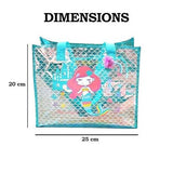 Mermaid Magic Holographic Tote Bag for Girls – Stylish & Compact