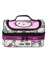 Smiggle Golden Ice Cream Double Decker Lunch Bag for Kids – 7-Inch Insulated Lunchbox
