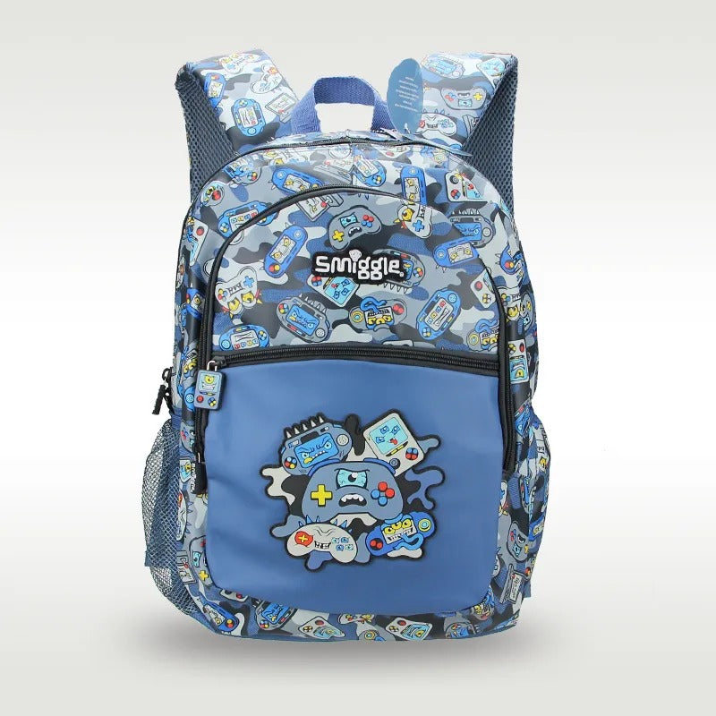 🎮 Smiggle “Game On” Gaming Backpack – Cool & Fun for School and Play