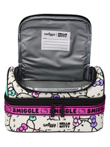 Smiggle Golden Ice Cream Double Decker Lunch Bag for Kids – 7-Inch Insulated Lunchbox