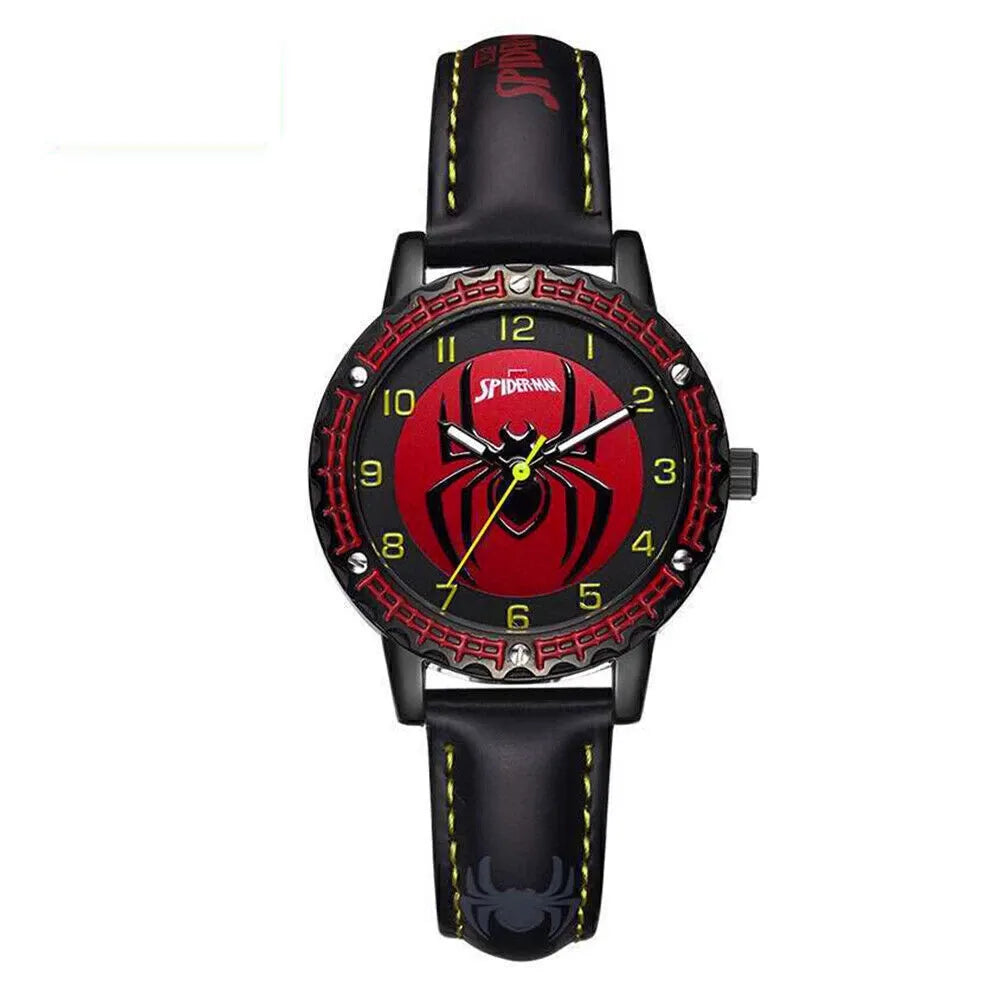 Spiderman Kids Watch ✧ Boys Girls Electronic Wrist Watches ✧ Cartoon Birthday Gift
