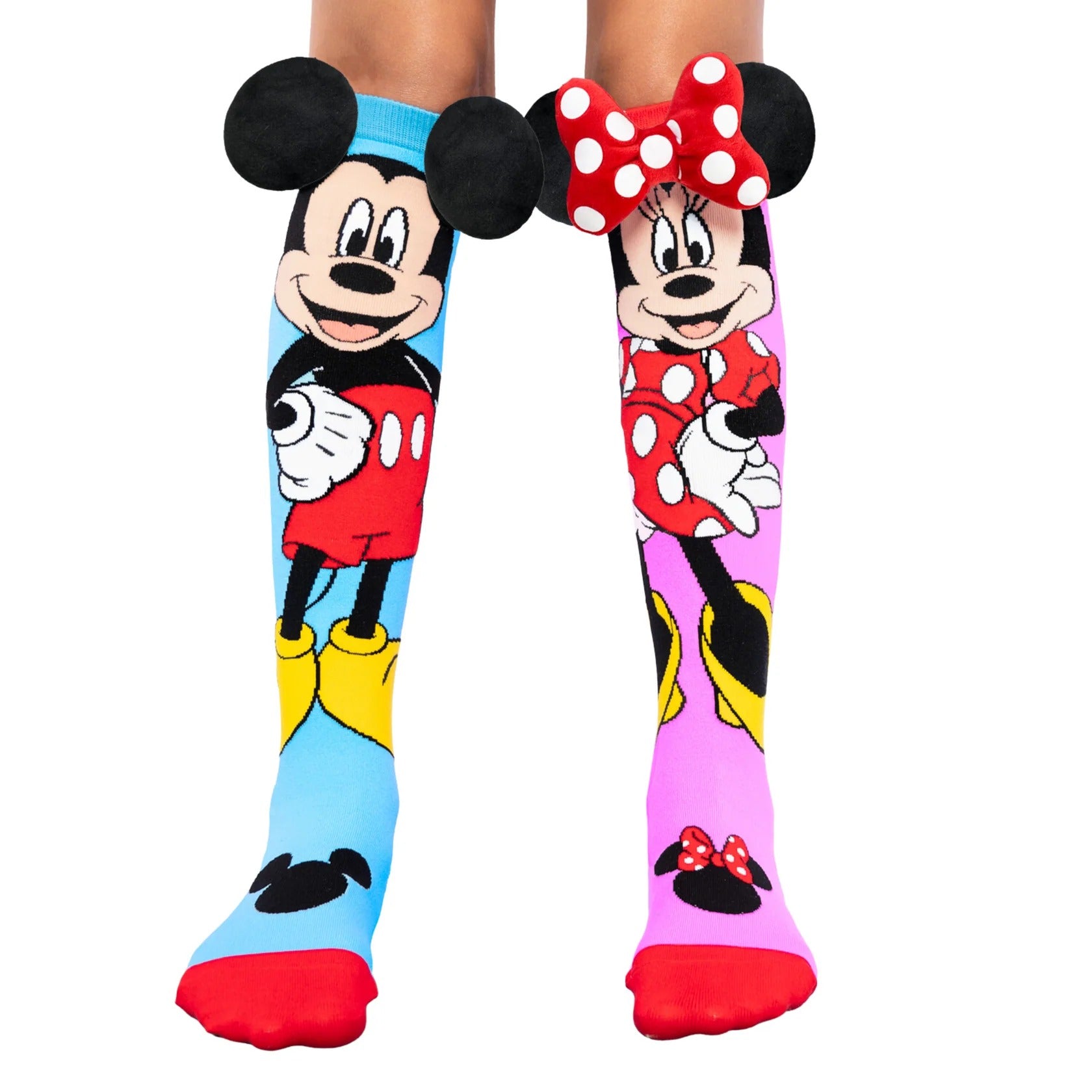 Kids Cartoon Character Socks | 12 Vibrant 3D Designs, Knee-High & Colorful
