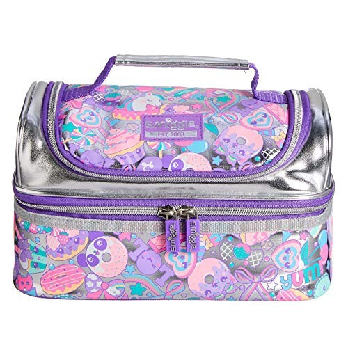 Smiggle Ice Cream Double Decker Lunch Bag – 7" Kids Insulated Lunchbox