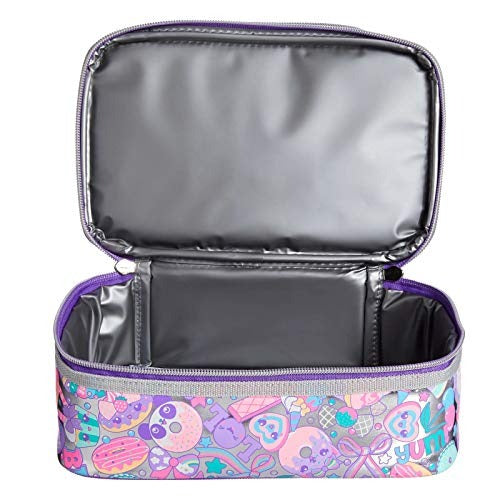 Smiggle Ice Cream Double Decker Lunch Bag – 7" Kids Insulated Lunchbox