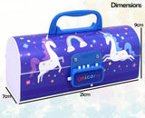 Multi-Layer Pencil Box with Code Lock – Large Capacity, Secret Compartment & Secure Storage Pen Case for Kids