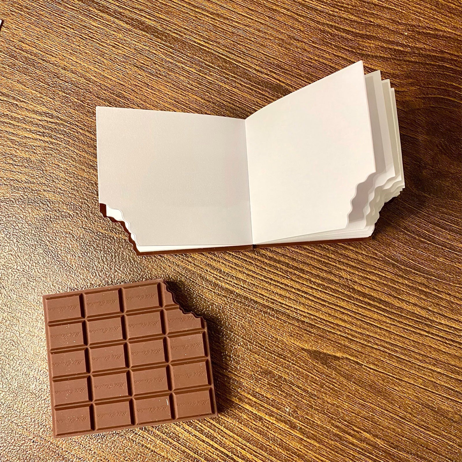 SuperStore Scented Chocolate Cover Notepad – Cute Daily Memo Pad