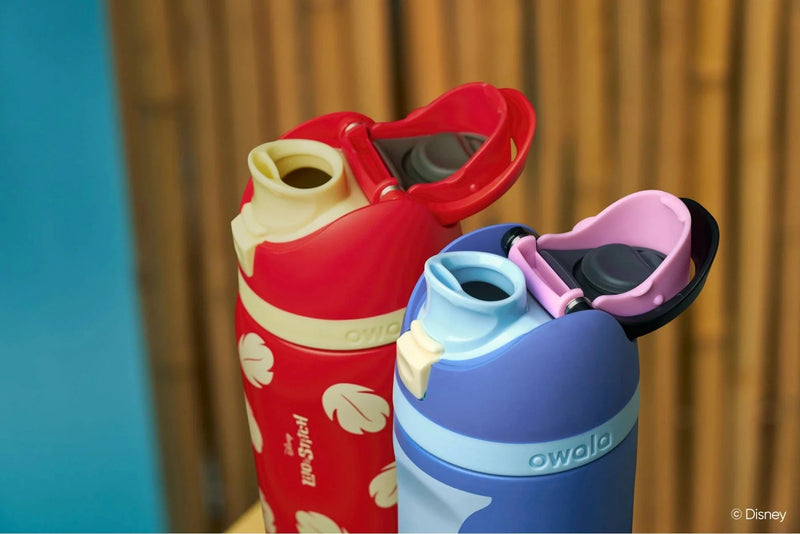 Owala Disney’s Lilo n Stitch Insulated Stainless Steel Water Bottle with Straw – 32oz (945mL) 🌟