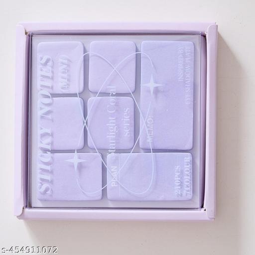 Colourful Sticky Notes Set For Kids - 210 Sheets