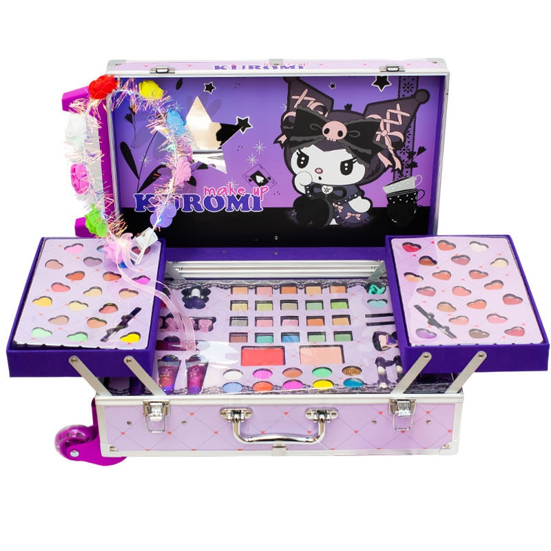 Magical Girl Makeup Trolley Collection | Fantasy Friends Makeup Trolley Set – Unicorn, Mermaid & Kuromi Editions