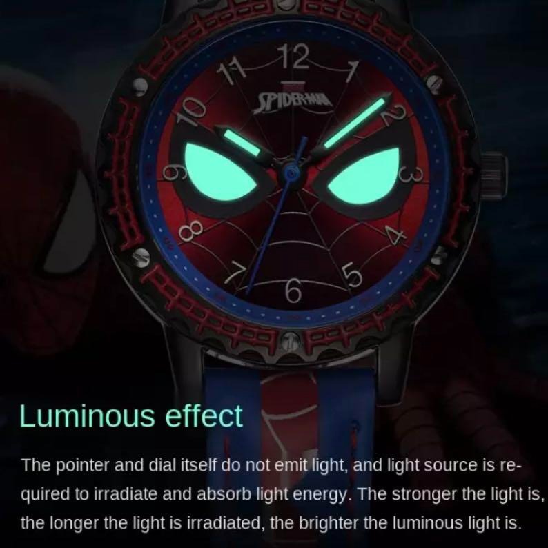 Spiderman Kids Watch ✧ Boys Girls Electronic Wrist Watches ✧ Cartoon Birthday Gift