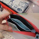 ✨ Transparent Zipper Pencil Pouch – Stylish & Durable Stationery Case