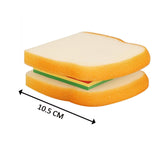 Sandwich Shaped Notepad – Mini Sticky Notes Memo Pad | Unique & Fun Stationery Gift (Multicolor)