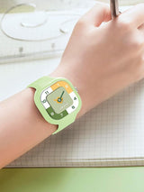 Unisex Kids Dial & Straps Analogue Watch - Green