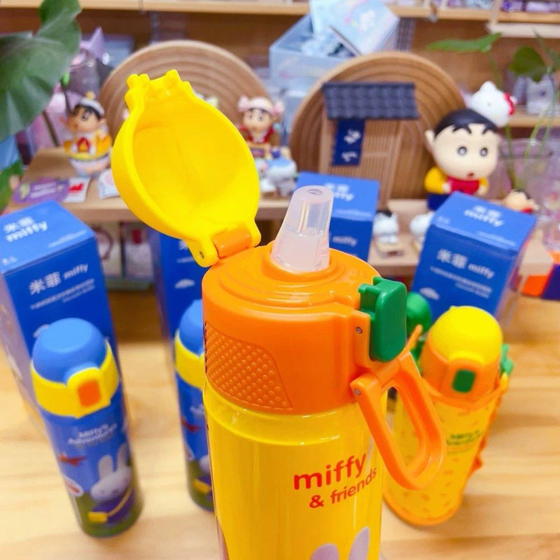 MIFFY Thermos Vacuum Insulated Straw Bottle For Kids