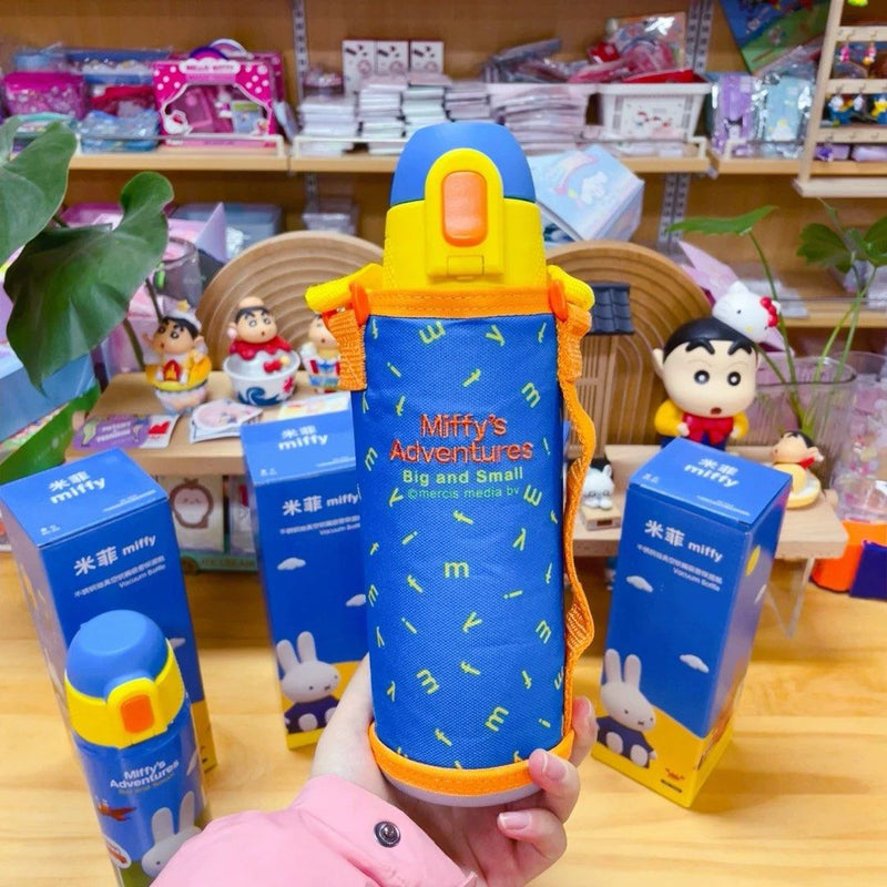 MIFFY Thermos Vacuum Insulated Straw Bottle For Kids