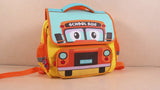 School Bus Design Backpack for Kids