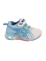 Kids' Blue LED Sneakers with Velcro Closure